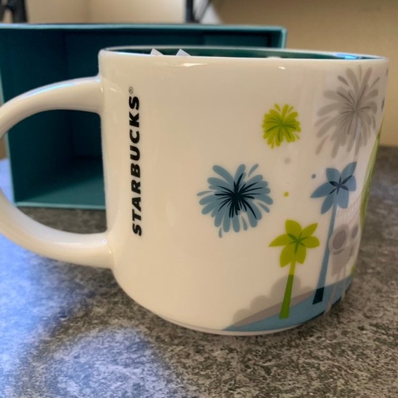 Disney's Hollywood Studios Starbucks YOU ARE HERE collection 14oz mug - Picture 5 of 9